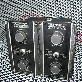 ALTEC Model 604-8KS 本体x2 ,ネットワークx2