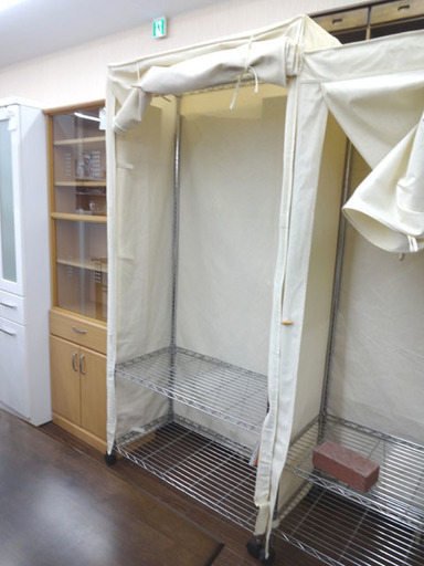 札幌 引き取り スチールラック メタルラック カバー付き キャスター付き 福助 元町店 元町の収納家具 スチールラック の中古あげます 譲ります ジモティーで不用品の処分