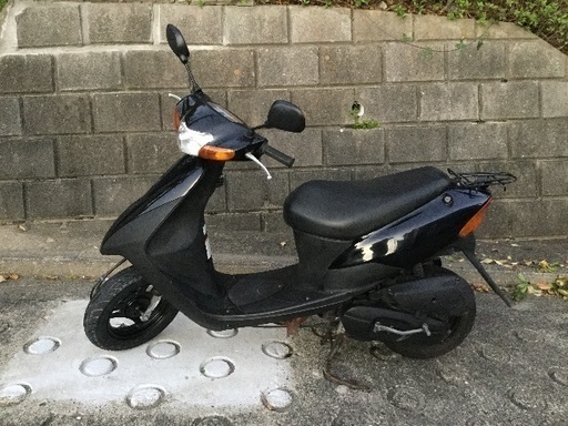 スズキ  レッツ2  実働車 フロントタイヤ，バッテリー，プラグ，エアフィルター新品 配達出来ます