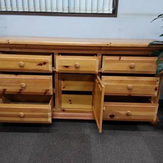 大型 チェスト 木製 アメリカ製 ブロイヒル Broyhill カントリー