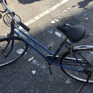 自転車(ブルー)