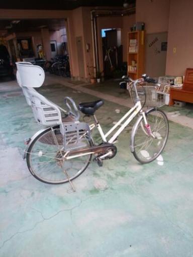 電動自転車 27インチ ホワイト