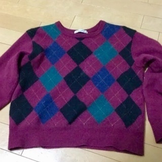 日本製 ウールセーター