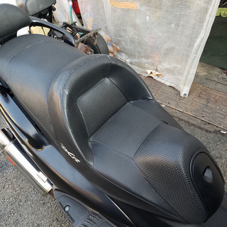 7ixwm バイク屋 マジェスティ125FI オールペン・マットブラック 整備 