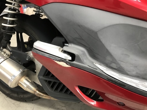 【値下げ】ホンダ PCX 125 (JF28) グリップヒーター付きの通勤仕様◆個人のため現状◆東京都杉並区
