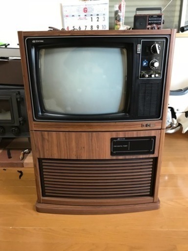 昔懐かしいレトロなテレビ