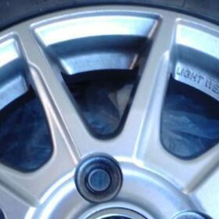 スタッドレスタイヤ 中古 ホイール付き4本セット 155/65r13 冬タイヤ