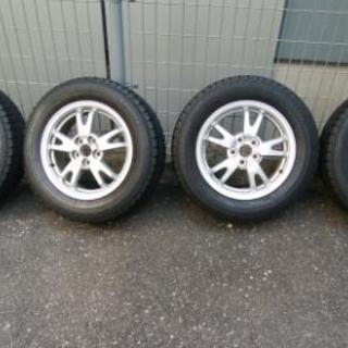プリウス純正ホイールスタッドレス4本セット中古