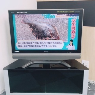 液晶テレビ37インチ  シャープ  スピーカーシステム付