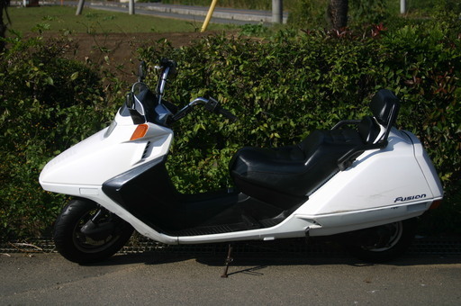HONDA】フュージョンⅢ型 ノーマル車両（ホワイト） セキュリティー付 埼玉発(他県お取り引き可)