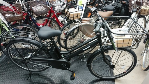【秋SALE】　　Panasonic　電動アシスト自転車　　ティモS　ブラック