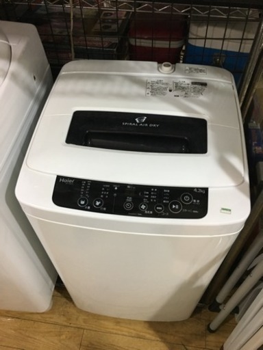 洗濯機 4.2kg Haier 2014年製