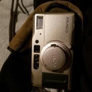 フィルムカメラ　contax t vs 