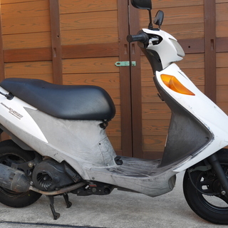 アドレスV125(K6白) 走行69,365km ダイナモ要交換