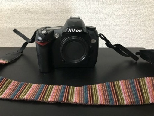 初心者応援★極上品★NIKONニコン D70 標準\u0026望遠ダブルレンズセット 28-80mm 28-200mm