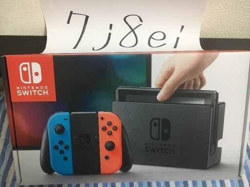 任天堂 switch ネオンブルー/ネオンレッド【新品未開封】