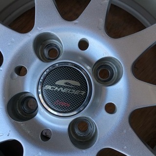 コンパクトカーにスタッドレスアルミ4本セット