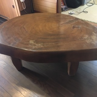 古民家、に最適 木目テーブル