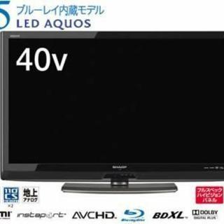 40インチ ブルーレイ内臓テレビ