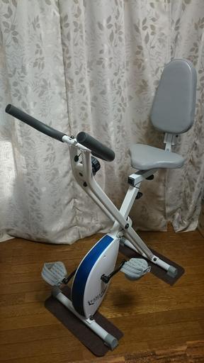 無料/中古】エアロバイク 自転車こぎ運動で室内ダイエット! (DM