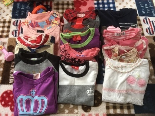 80センチ女児服詰め合わせ✳︎100着近く
