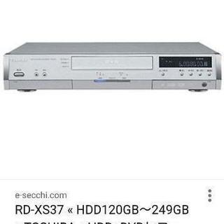東芝 toshiba RD-XS37 HDD&DVDレコーダー
