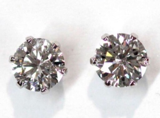 最安 本物 0.5ct 天然 ダイヤモンド ピアス PT900