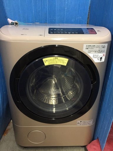 さらに値下げ！最安値！格安配送あり！★新品未使用 2017年製 HITACHI ドラム洗濯機 日立BD-NX120AL