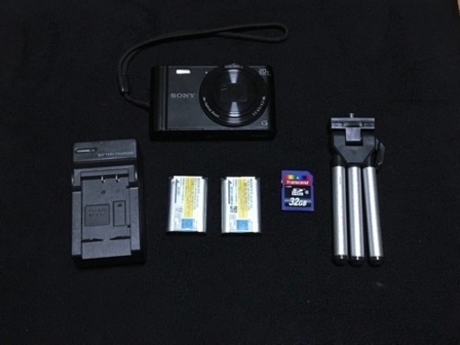 安価 SONY サイバーショット wx300 32GBカード付 コンパクトカメラ