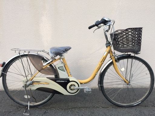 パナソニック　ビビ　DX　新基準　子供乗せ　黄色　パス　ナチュラ　アシスタ　神戸市　電動自転車