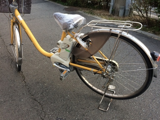 パナソニック　ビビ　DX　新基準　子供乗せ　黄色　パス　ナチュラ　アシスタ　神戸市　電動自転車