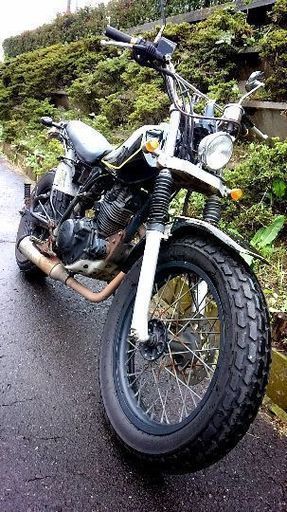 TW200 前期型 ディスク化
