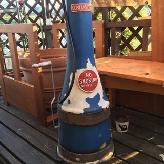 アメリカンビンテージ ガスポンプ型 スタンドランプ