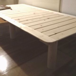 国産ひのきすのこベッド　シングル