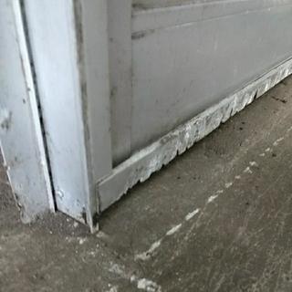 アルミサッシ　ドア　中古 ジャンク DIY 勝手口　小屋 物置作り コンテナ改装 扉 裏口　栃木県