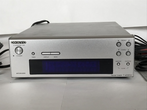 ONKYO　中古FM/AMチューナー T-405FX
