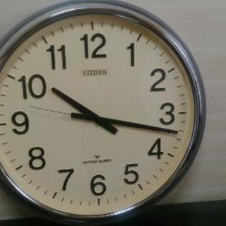 値下げしました。実働 昔の大型掛け時計 45cm 動作品 CIT...