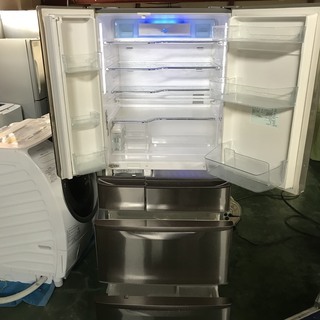 National ノンフロン冷凍冷蔵庫 NR-F452TM-SR 観音開き