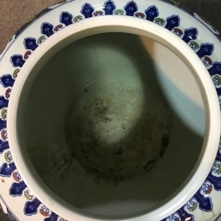 珍品 中国美術 色絵草花文 壺