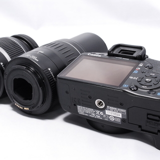 ダブルレンズで一眼レフ本格デビュー☆kiss x3☆1510万画素☆