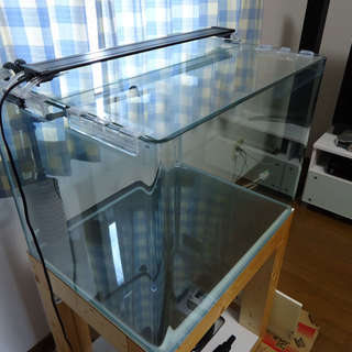 コトブキ　６０ｃｍ曲げ・ワイド水槽一式