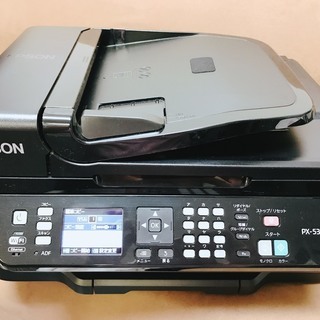 EPSON☆PX-535F A4 ビジネスインクジェット FAX複合機