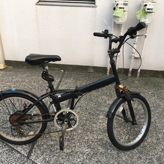 ☆黒の自転車　USED　20インチ　訳あり☆