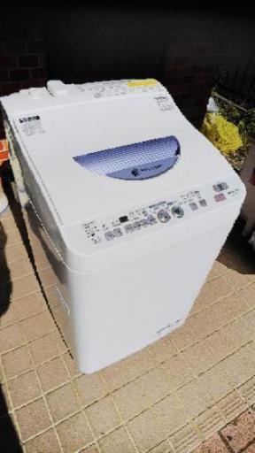 SHARP 5.5kg 洗濯機 室内使用 美品