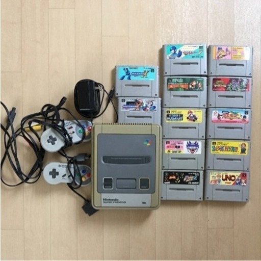 スーパーファミコン カセットのセット