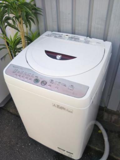 取付送料コミコミ☆2012年製SHARP6kgピンクの洗濯機を激安で！