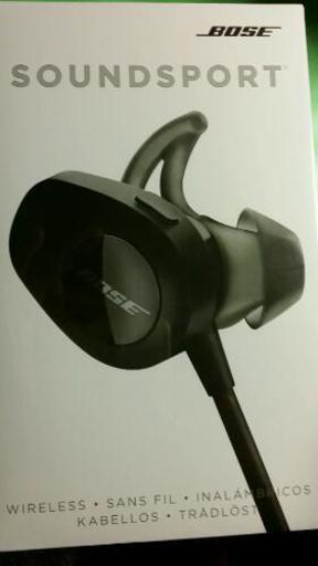 Bose SoundSport wireless head phones イヤホン ワイヤレス Bluetooth 新品☆