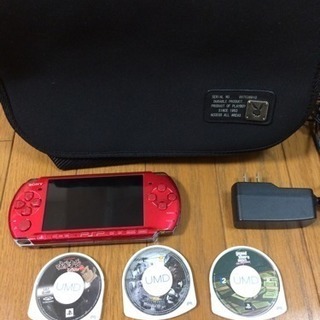 お取り引き中! PSP本体& ソフト3本セット
