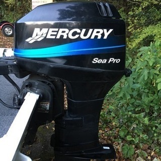 MERCURY マーキュリー シープロ 40馬力 エンジン  L足 鍵付き