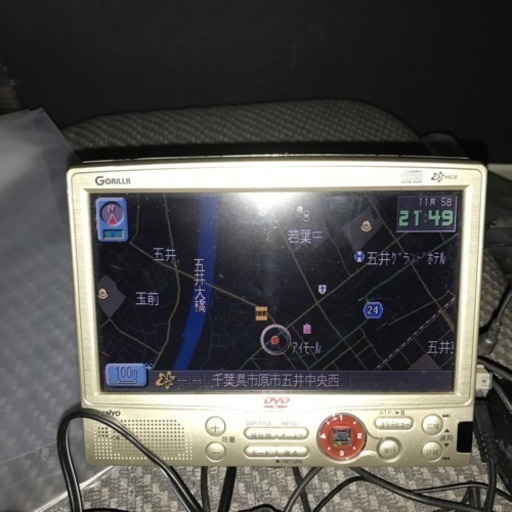 ポータブルナビ ゴリラ中古品 Goromaru 五井のカーナビ テレビの中古あげます 譲ります ジモティーで不用品の処分